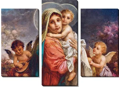 Мадонна с младенцем и путти