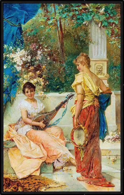 Картина Люстиге Вайсе (Веселая мелодия)