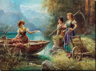 Любовное послание (ок. 1900 г.)