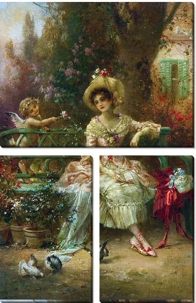 Картина Думая о нем