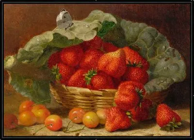 Картина Клубника (Strawberry)