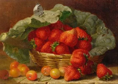Картина Клубника (Strawberry)