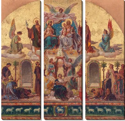 Картина Пфарркирхе Св. Анны в Баумгартене, Вена