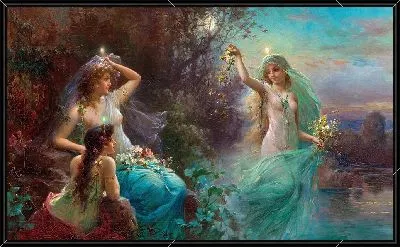 Нимфы на рассвете