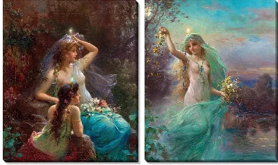 Нимфы на рассвете