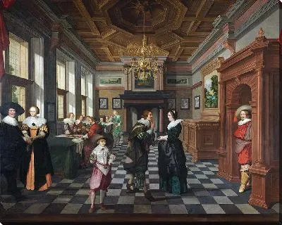 Картина Семичастная декоративная последовательность (1630 - 1632)