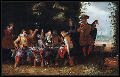 Картина Исцеление Христово у купальни Вифезда (1637)