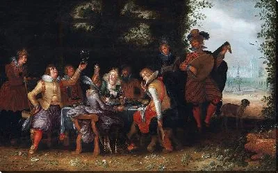 Картина Исцеление Христово у купальни Вифезда (1637)