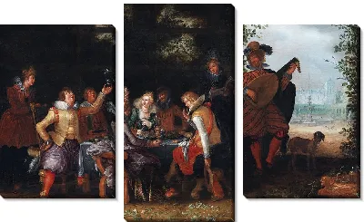 Исцеление Христово у купальни Вифезда (1637)