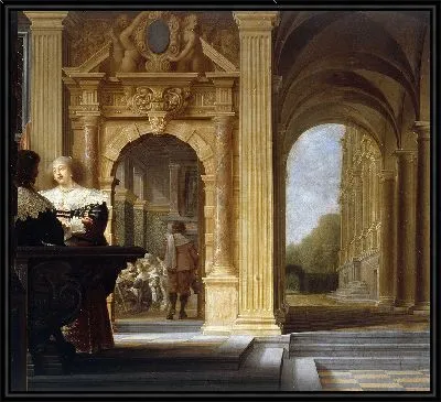 Галантная сцена во дворце (1630–1636)