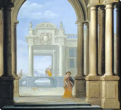 Картина Вход во дворец