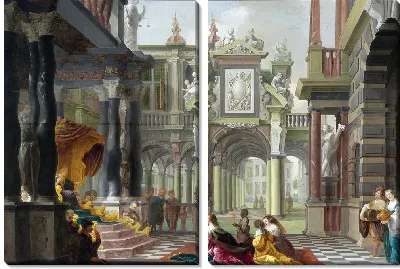 Картина Соломон принимает царицу Савскую (1642 г.)