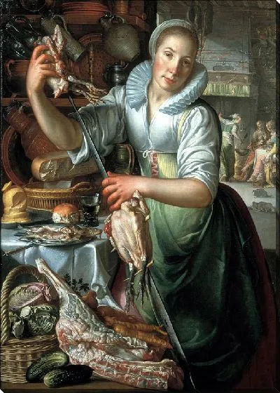 Картина Кухонная служанка