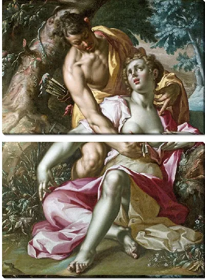Картина Кефал и Прокрис (Смерть Прокриса) (ок. 1595–1600)
