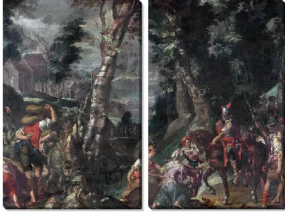 Картина Встреча Дэвида и Эбигейл (1597)