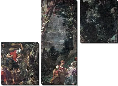 Картина Встреча Дэвида и Эбигейл (1597)