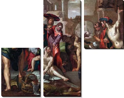Картина Воскрешение Лазаря (около 1610-1615)