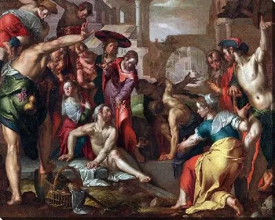 Картина Воскрешение Лазаря (около 1610-1615)