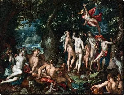 Картина Суд Парижа (1602)