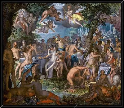 Картина Свадьба Пелеи и Фетиды (1612 г.)