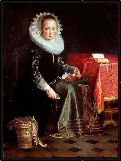 Картина Портрет Евы Ветевал (1607-1635)