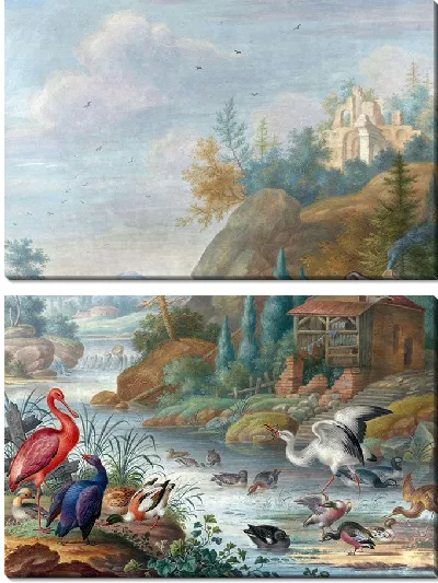 Картина Гевогельте биджин бергструм (1683 г.)