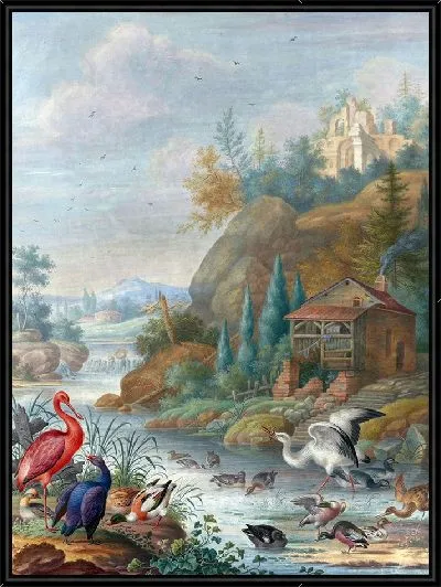 Картина Гевогельте биджин бергструм (1683 г.)