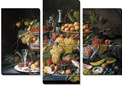 Натюрморт, фрукты (1855)