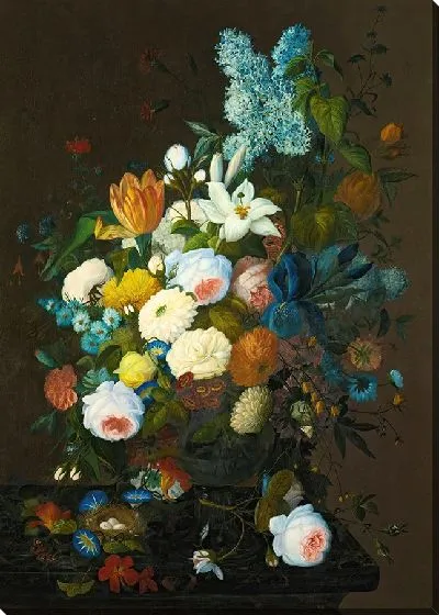 Картина Цветочный натюрморт (1848)