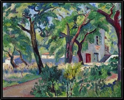 Дом в лесу, Сен-Тропе (1924)