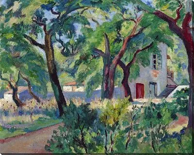 Дом в лесу, Сен-Тропе (1924)