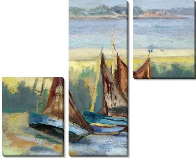 Картина Вуальеры на морском басе (1931)