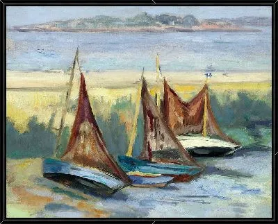 Картина Вуальеры на морском басе (1931)