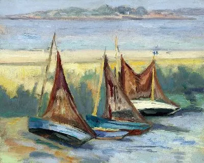 Картина Вуальеры на морском басе (1931)