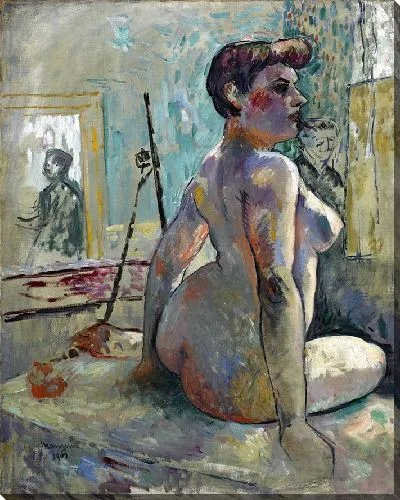 Картина Nu à l'atelier (Ла Круп, улица Бурсо) (1903)