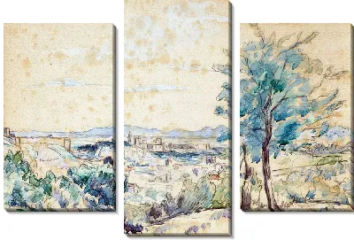 Картина Папский дворец - Авиньон (1927 г.)