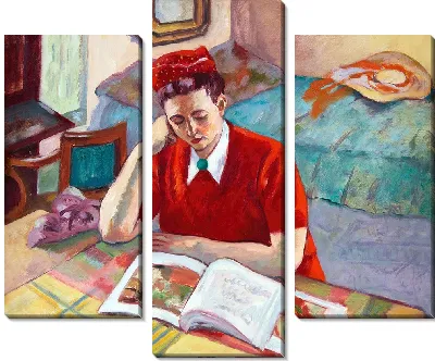 Одетта в красном тюрбане (1947)