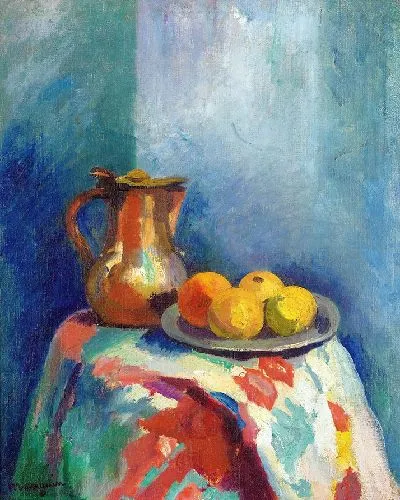 Картина Натюрморт с медным кувшином (около 1902-03 гг.)