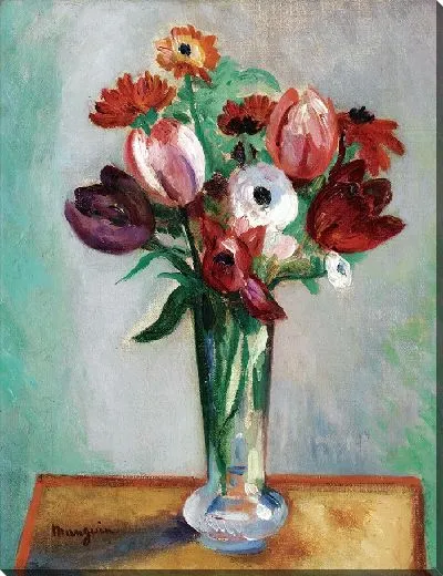 Картина Тюльпаны и Возрождения (1926)