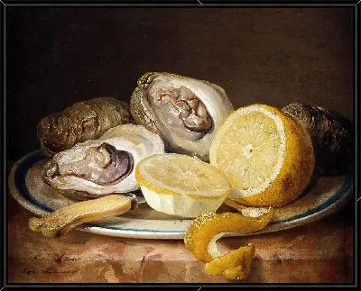 Стиллебен с Остерном и Цитроном