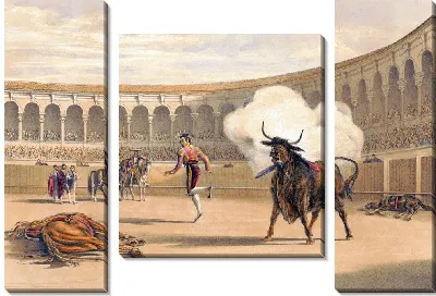 Картина Бандерильяс де Фуэго (1860-1870)