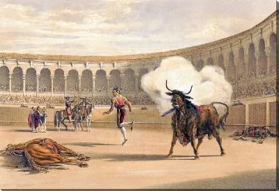 Картина Бандерильяс де Фуэго (1860-1870)