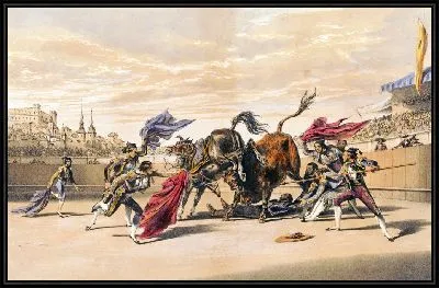 Картина Пикадор спешился (1860-1870)