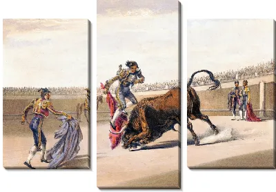 Картина Прыжок или сольта (1860-1870)