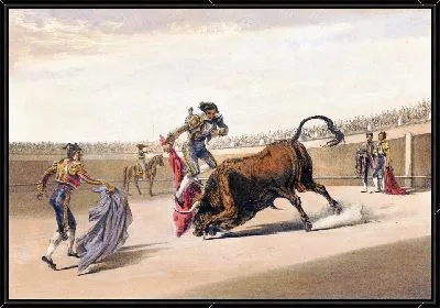 Картина Прыжок или сольта (1860-1870)