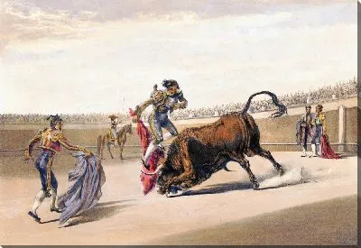 Картина Прыжок или сольта (1860-1870)