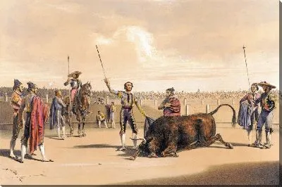 Картина Смерть быка (1860-1870)