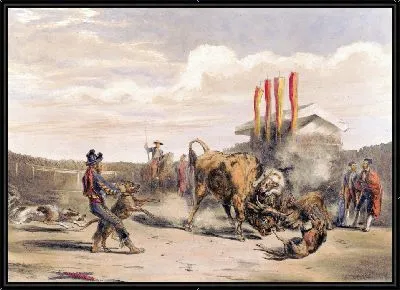 Картина Собаки (1860-1870)