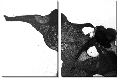 Модульная картина Алкогольные чернила №4