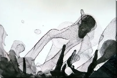 Картина маслом Алкогольные чернила №5